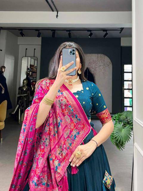 Artriddhs vol 15 silk Blue Premium quality wholesale lehenga choli suppliers in Delhi